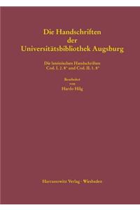 Lateinische Mittelalterliche Handschriften in Octavo Der Universitatsbibliothek Augsburg
