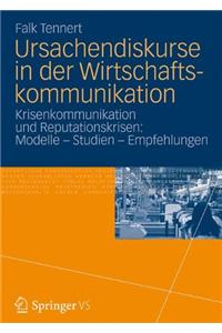 Ursachendiskurse in der Wirtschaftskommunikation