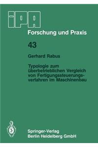 Typologie Zum Überbetrieblichen Vergleich Von Fertigungssteuerungsverfahren Im Maschinenbau