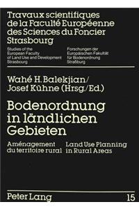 Bodenordnung in laendlichen Gebieten