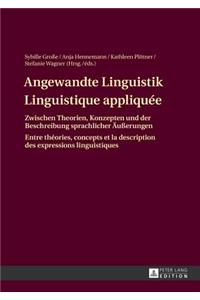Angewandte Linguistik / Linguistique appliquée