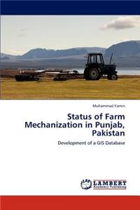 Status of Farm Mechanization in Punjab, Pakistan