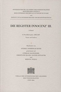 Die Register Innocenz'iii., 9. Band, 9. Pontifikatsjahr 1206/1207