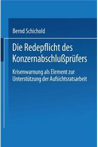 Die Redepflicht des Konzernabschlußprüfers