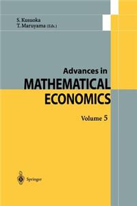 Advances in Mathematical Economics