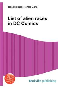 List of Alien Races in DC Comics