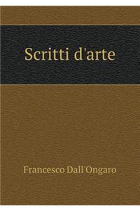 Scritti d'Arte