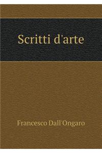 Scritti d'Arte