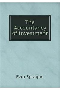 The Accountancy of Investment