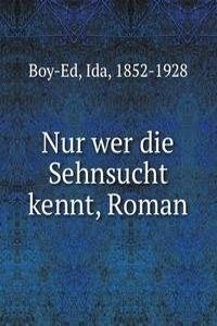 Nur wer die Sehnsucht kennt, Roman