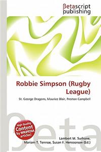 Robbie Simpson (Rugby League)