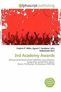 3rd Academy Awards
