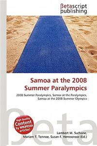 Samoa at the 2008 Summer Paralympics
