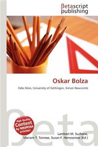 Oskar Bolza
