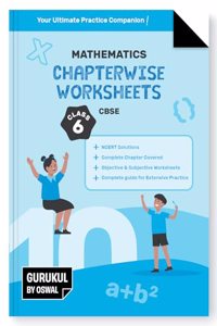 Mathematics Chapterwise Worksheets for Cbse Class 6 Exam 2024
