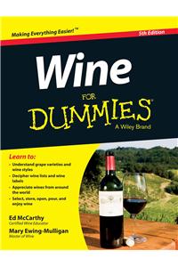 Wine For Dummies, 5Th Ed