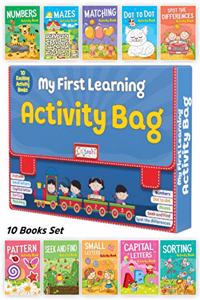 My First Learning Activity Bag - Set of 10 Exciting Activity Books