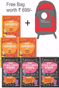 Oswaal NCERT Workbook with Teachers & Parents Manual Class 2 (Set of 6 Books ) Math Magic, English Marigold, Hindi Rimjhim (For March 2020 Exam) (Free Bag worth INR 699)