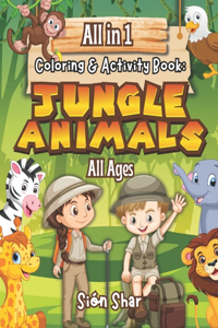 All in 1 Coloring & Activity Book