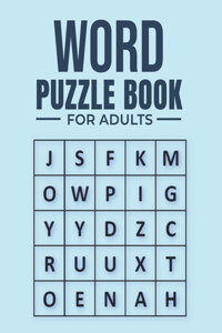 Word Puzzle Book For Adults