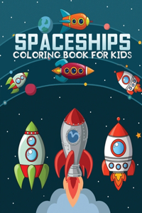spaceships coloring book for kids