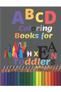 ABC Coloring Books for Toddlers