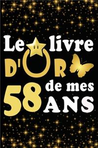 Le Livre d'Or de mes 58 ans