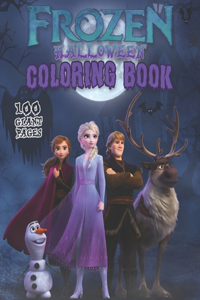 Frozen Halloween Coloring Book