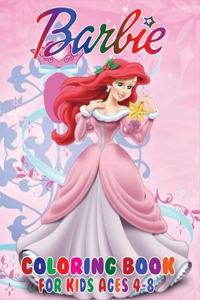 Barbie Coloring Book for Kids Ages 4-8