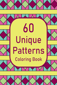 60 Unique Patterns Coloring Book
