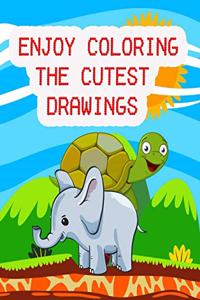 Enjoy Coloring the Cutest Drawings