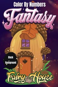 Fantasy Fairy House Color by Number