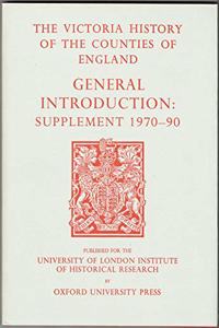 General Introduction: Supplement 1970-90