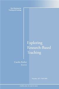 Exploring Research-Based Teaching