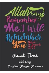 Allah Says Remember Me, I Will Remember You