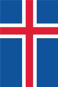 Iceland Flag Notebook - Icelandic Flag Book - Iceland Travel Journal