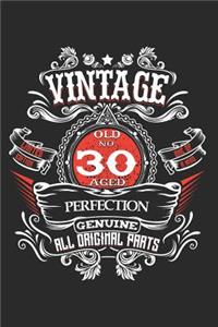 Vintage Old No 30 Aged Perfection Genuine All Original Parts