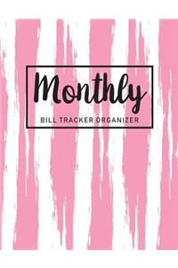 Monthly Bill Tracker Organizer
