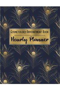 Cosmetology Appointment Book Hourly Planner