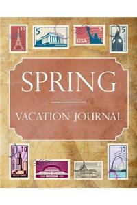 Spring Vacation Journal