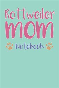 Rottweiler Mom Composition Notebook of Dog Mom Journal