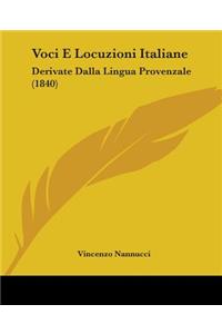 Voci E Locuzioni Italiane