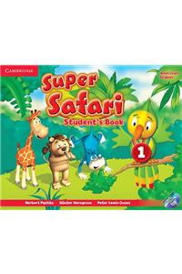 Super Safari American English Level 1 Student's Book with DVD-ROM