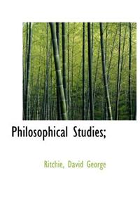 Philosophical Studies;