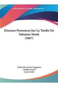 Discours Prononces Sur La Tombe de Salomon Munk (1867)