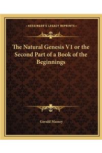Natural Genesis V1 or the Second Part of a Book of the Beginnings