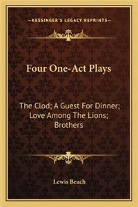 Four One-Act Plays