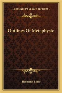 Outlines Of Metaphysic
