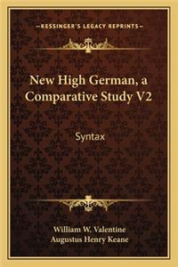 New High German, a Comparative Study V2