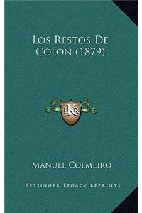 Los Restos De Colon (1879)